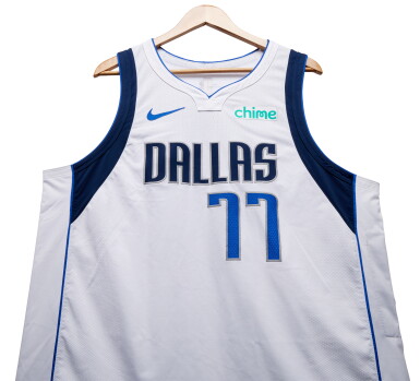 View full screen - View 1 of Lot 25. Luka Dončić Dallas Mavericks 2023-2024 Game Worn Association Edition Jersey .
