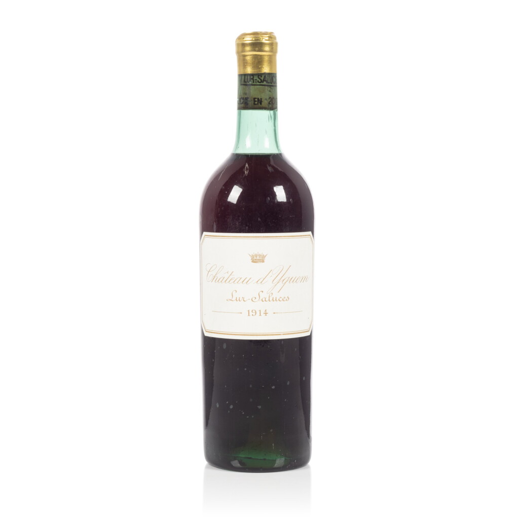 View full screen - View 1 of Lot 383. Château d'Yquem 1914 (1 BT).