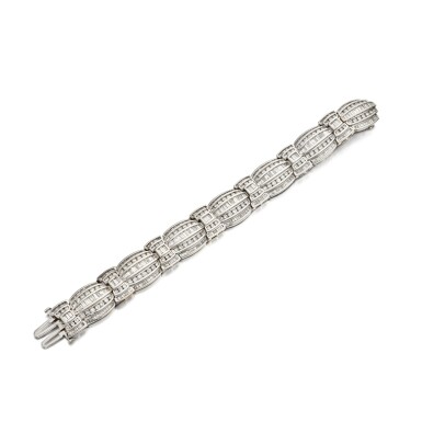 View full screen - View 1 of Lot 448. Diamond Bracelet.