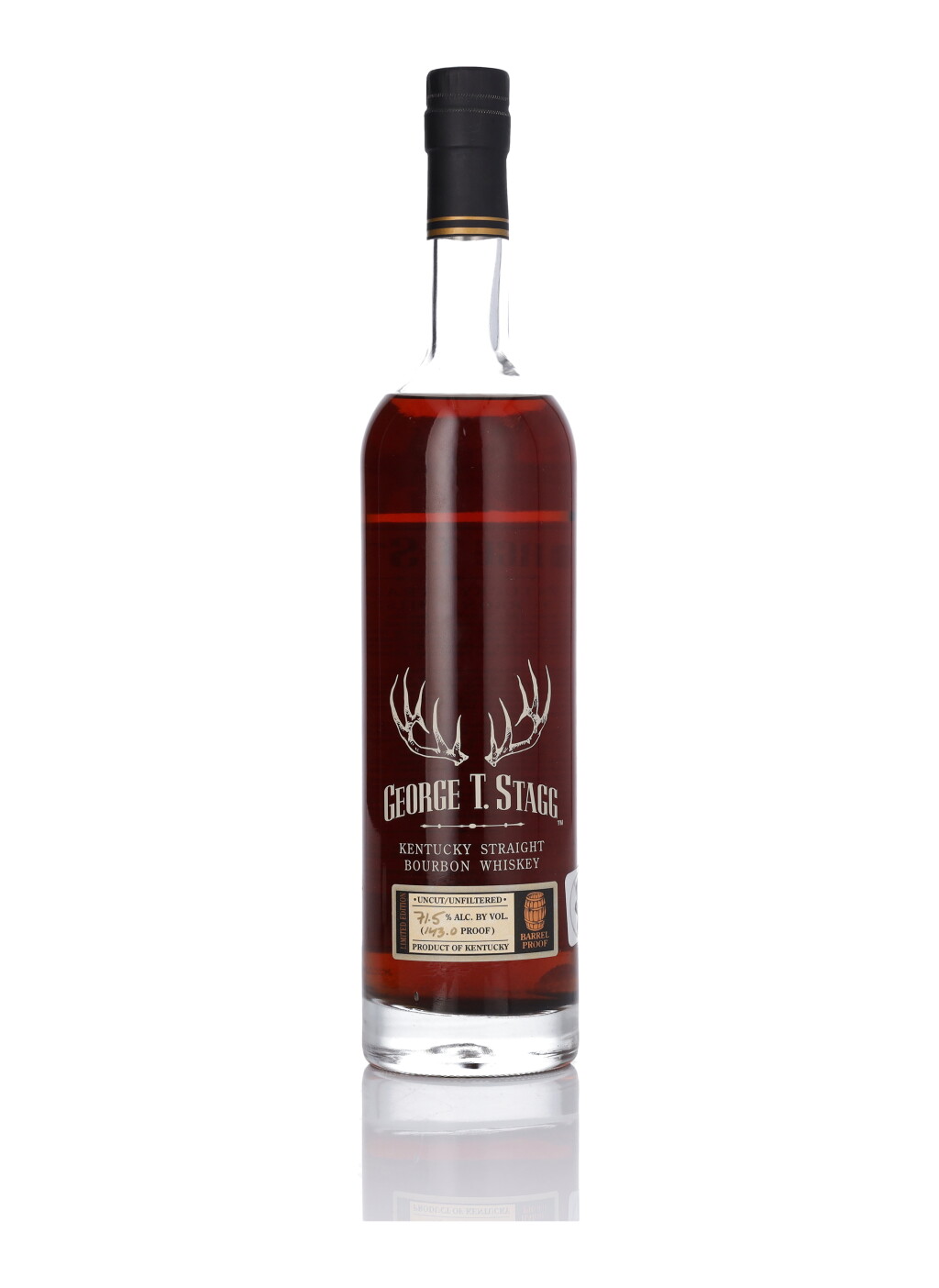 View full screen - View 1 of Lot 293. George T. Stagg 2010 Release 143.0 Proof 1993 (1 BT 75cl).