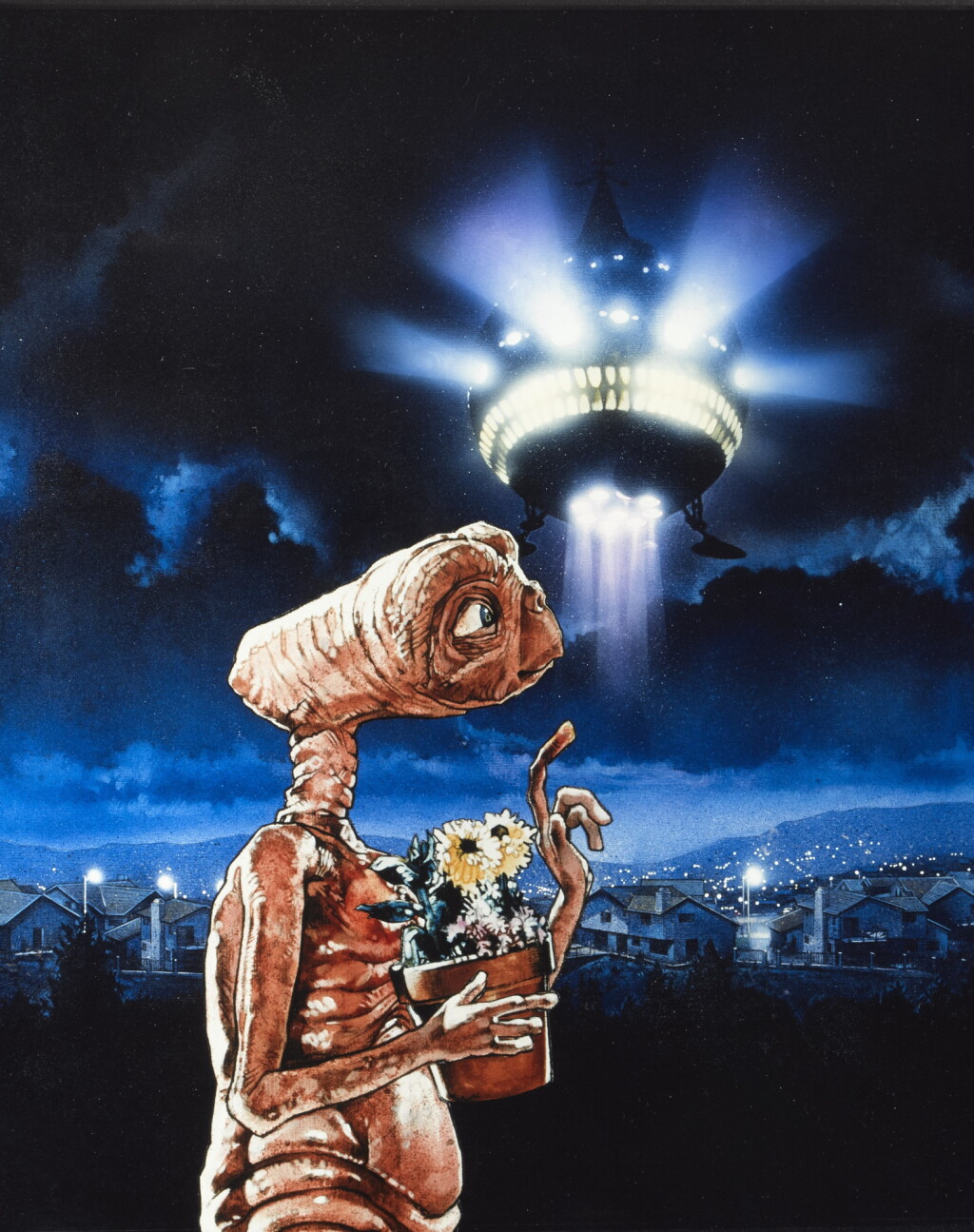 View full screen - View 1 of Lot 76. E.T. the Extra Terrestrial (1982), transparency, US.