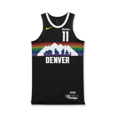 View full screen - View 1 of Lot 110. Bruce Brown Denver Nuggets 2025-2026 Game Worn City Edition Jersey | Matched to 5 Games.