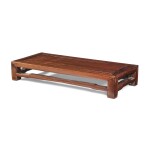 A 'hongmu' footrest (Jiaota), Late Qing dynasty