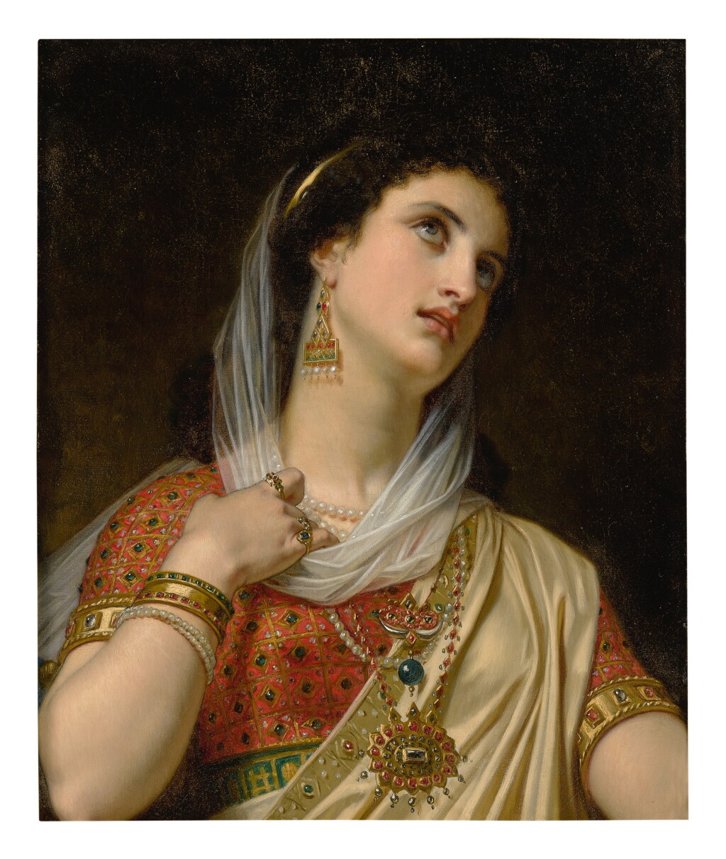 View full screen - View 1 of Lot 11. HUGUES MERLE | QUEEN ESTHER .
