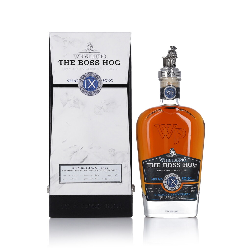View full screen - View 1 of Lot 337. WhistlePig The Boss Hog 9th Edition "Siren's Song" 103.4 Proof NV (1 BT 75cl).