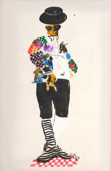View full screen - View 1 of Lot 355. Untitled (Aimé Ntakiyica Auto Portrait) .