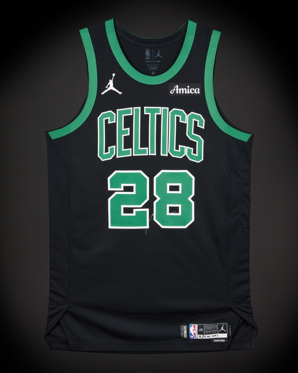 全萤幕检视 - 查看50Hugo González Boston Celtics 2025-2026 Game Worn Statement Edition Jersey 的1