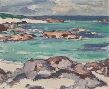 View full screen - View 1 of Lot 210. Rocky Shore, Iona.