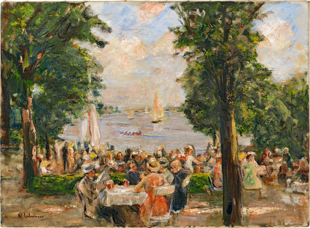 View full screen - View 1 of Lot 10. Gartenlokal am Wannsee (Haus am See) (Beergarden near the Wannsee (house on the lake)).