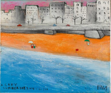 View full screen - View 1 of Lot 52. A Grey Summer Day.