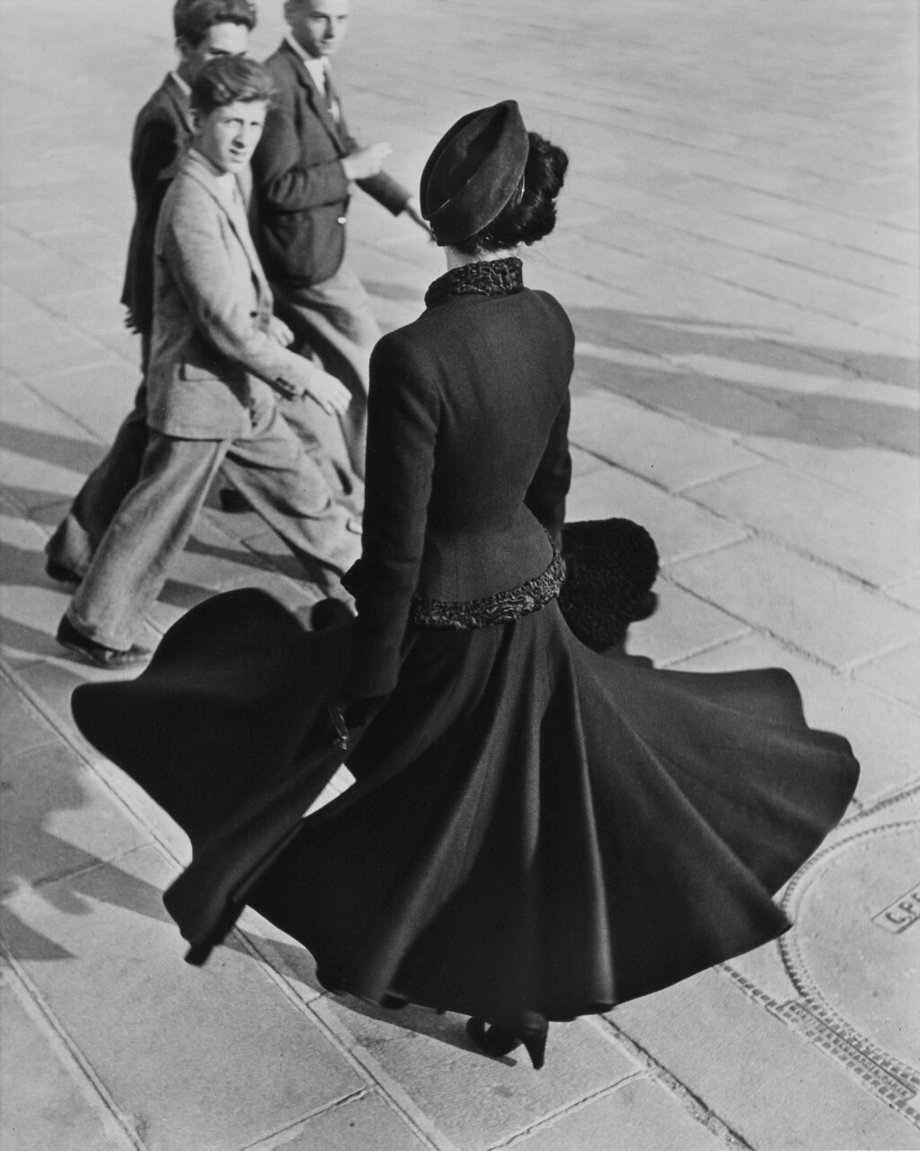 View full screen - View 1 of Lot 131. ‘Renée, The New Look of Dior, Place de la Concorde, Paris’, August 1947.