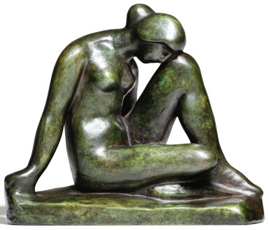 View full screen - View 1 of Lot 43. ARISTIDE MAILLOL | ETUDE POUR "LA MÉDITERRANÉE".