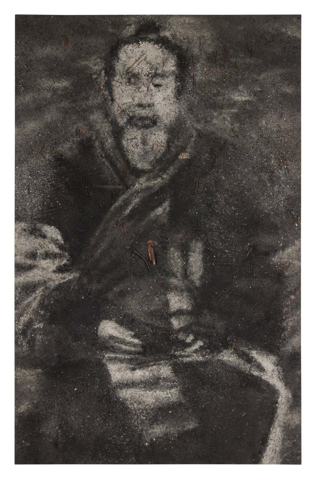 View full screen - View 1 of Lot 1373. Master Lei Guo Sitting Portrait.