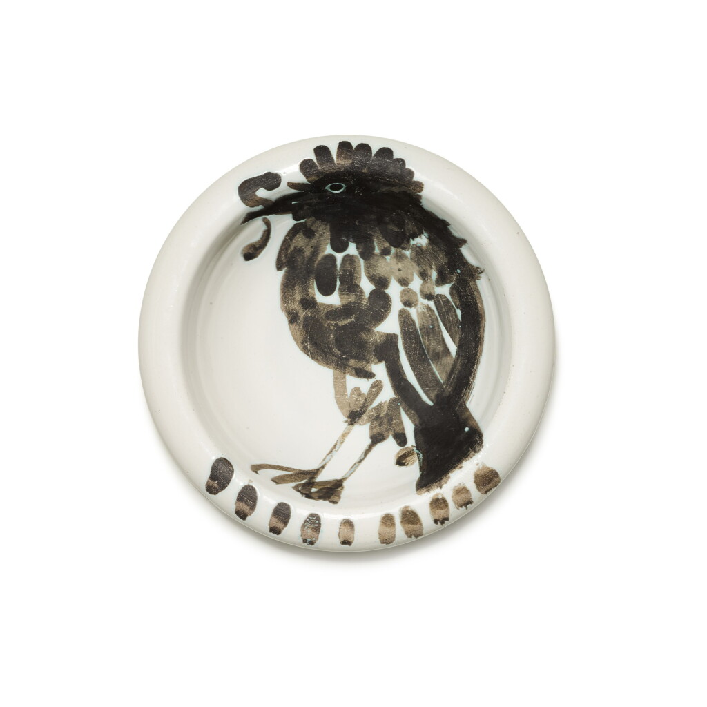 View full screen - View 1 of Lot 12. Oiseau au ver (A. R. 172).