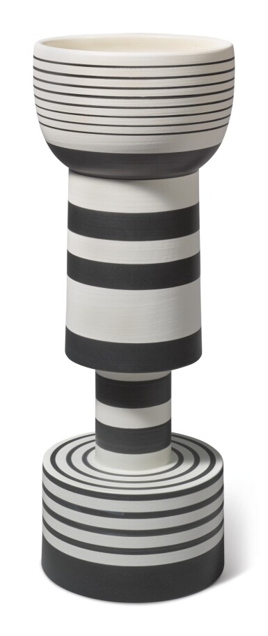 View full screen - View 1 of Lot 33. ETTORE SOTTSASS | VASE FROM THE "HOLLYWOOD" SERIES.