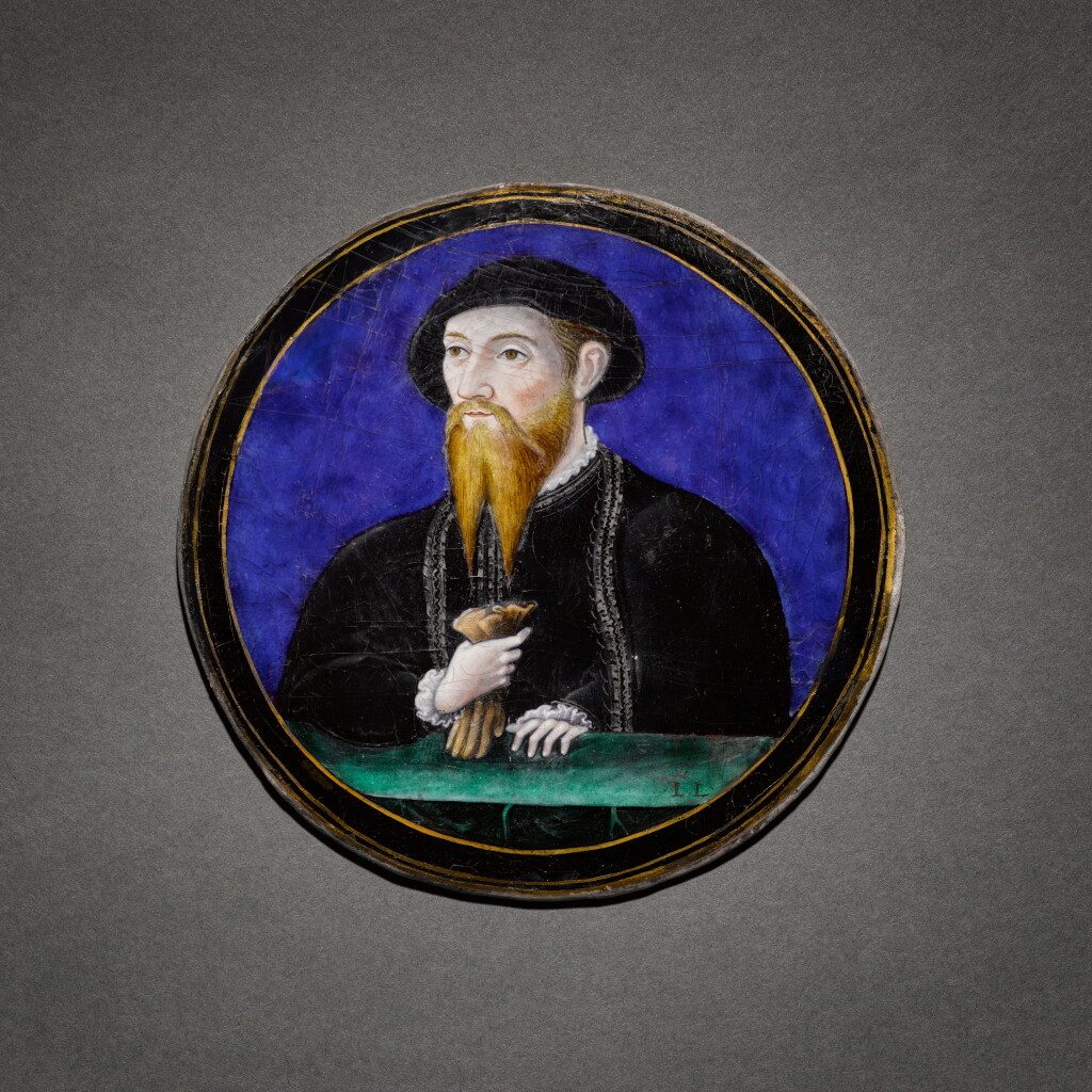 View full screen - View 1 of Lot 312. Roundel with a Portrait of a Man.