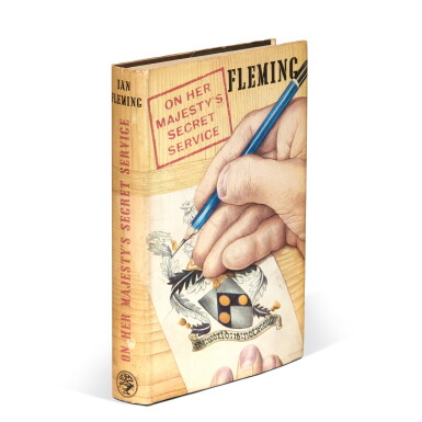 View full screen - View 1 of Lot 25. Ian Fleming | On Her Majesty's Secret Service, 1963, first edition, signed by George Lazenby.