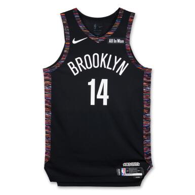 View full screen - View 1 of Lot 38. Terance Mann Brooklyn Nets 2025-2026 Game Worn City Edition Jersey | Matched to 2 Games.