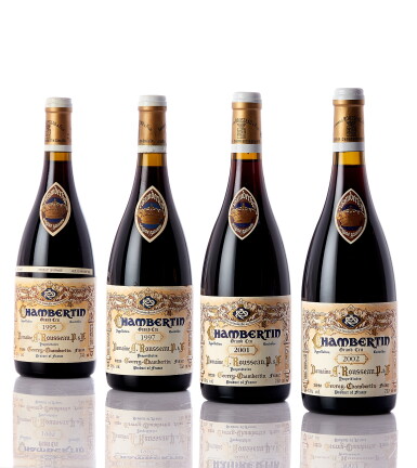 View full screen - View 1 of Lot 7351. Chambertin 2002 Domaine Armand Rousseau (6 BT).