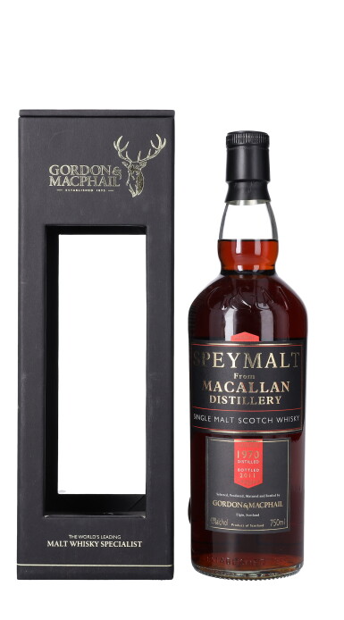 View full screen - View 1 of Lot 5189. Macallan Gordon & MacPhail Speymalt 40 Year Old 43.0 abv 1970 (1 BT75).