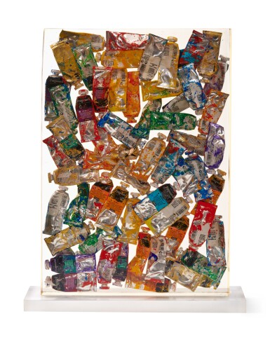 View full screen - View 1 of Lot 71. Inclusion de tubes.