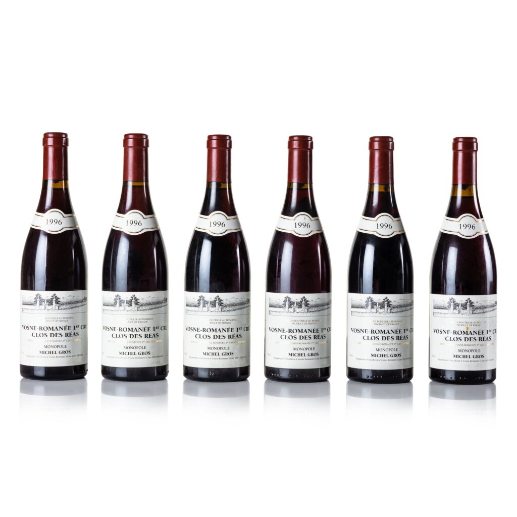 View full screen - View 1 of Lot 447. Vosne Romanée, Clos des Réas 1996 Michel Gros (6 BT).