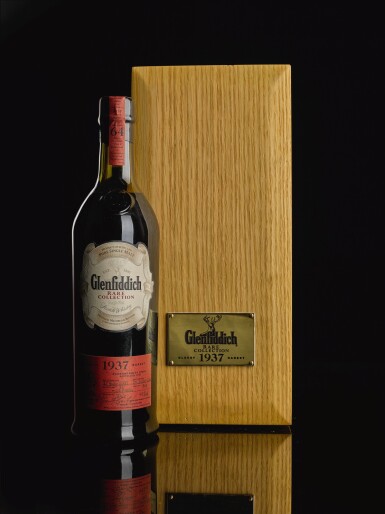 View full screen - View 1 of Lot 239. GLENFIDDICH RARE COLLECTION 64 YEAR OLD 44.0 ABV 1937 .