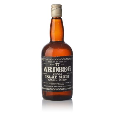 View full screen - View 1 of Lot 45. Ardbeg Cadenhead's Dumpy 17 Year Old 80 Proof NV (1 BT 26 2/3 Fl. Oz.).