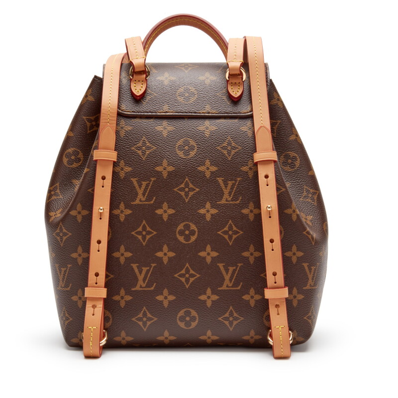 louis vuitton backpack with gold plate on front 1999 Montsouris Monogram Fashion Reloved It combines a sporty shape with distinctive house detailing Louis Vuitton Back-up Bag |