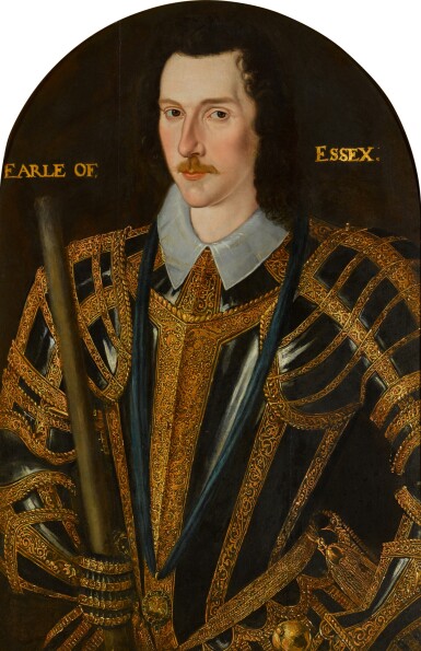 View full screen - View 1 of Lot 5. Portrait of Robert Devereux, 2nd Earl of Essex (1567–1601).