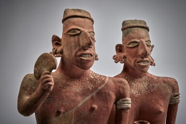 View full screen - View 1 of Lot 114. Nayarit Standing Couple.