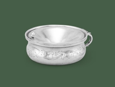 View full screen - View 1 of Lot 313. An Italian silver spittoon, Giuseppe Balbino, assay-master Matteo Promis, counter assay-master Giuseppe Fontana, Turin, circa 1790 | Crachoir en argent par Giuseppe Balbino, essayeur Matteo Promis, contre-essayeur Giuseppe Fontana, Turin, vers 1790.