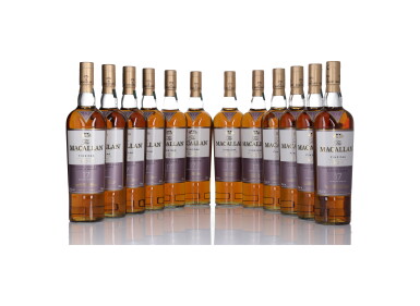View full screen - View 1 of Lot 23. The Macallan Fine Oak 17 Year Old 43.0 abv NV (12 BT 75cl).