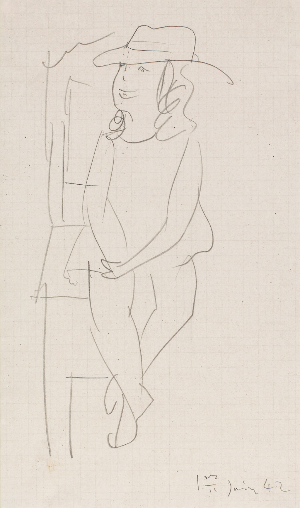View full screen - View 1 of Lot 2139. La Fille de l'artiste.