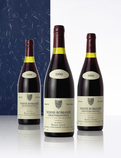 View full screen - View 1 of Lot 5066. Vosne Romanée, Cros Parantoux 1990 Henri Jayer (3 BT).
