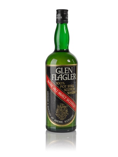 View full screen - View 1 of Lot 154. Glen Flagler Original Bottling 43.0 abv NV .