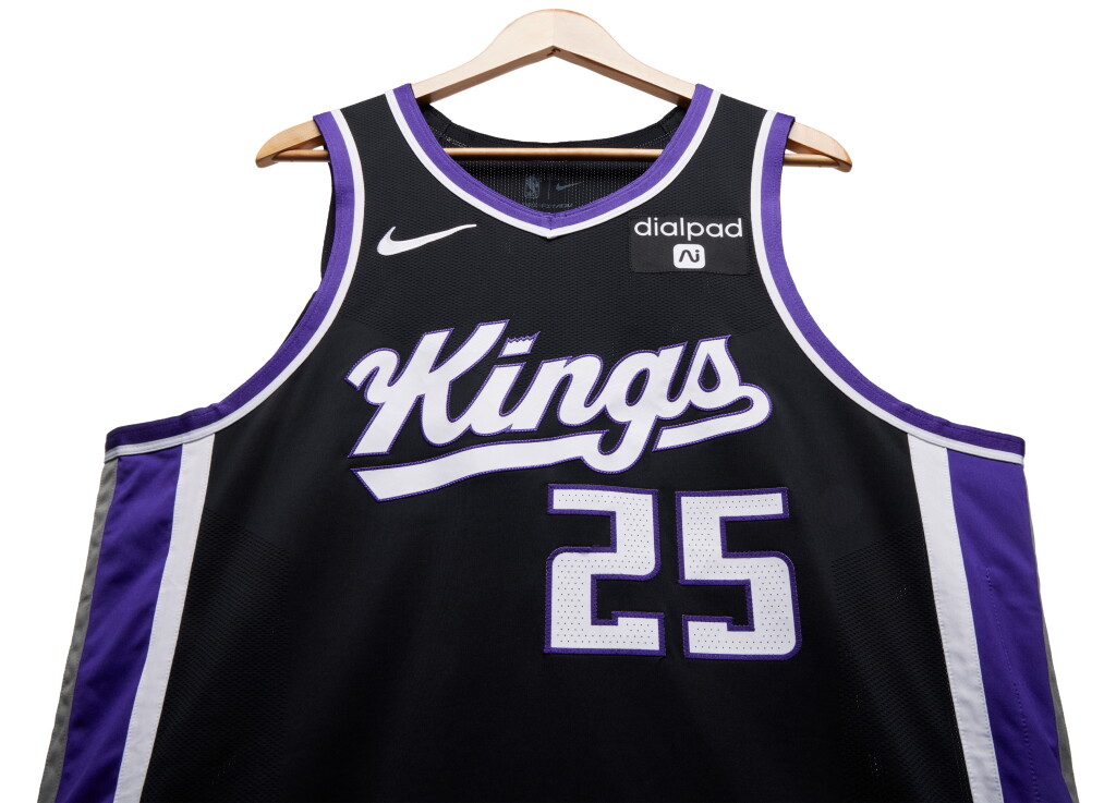 View full screen - View 1 of Lot 154. Alex Len Sacramento Kings 2023-2024 Game Issued Icon Edition Jersey.