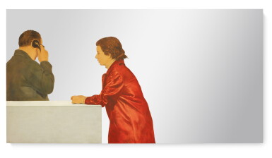View full screen - View 1 of Lot 118. MICHELANGELO PISTOLETTO | L'ANNUNCIAZIONE (THE ANNUNCIATION) .