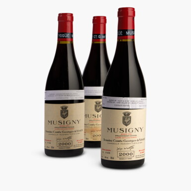 View full screen - View 1 of Lot 63. Musigny, Cuvée Vieilles Vignes 2000 Comte Georges de Vogüé (3 BT) .