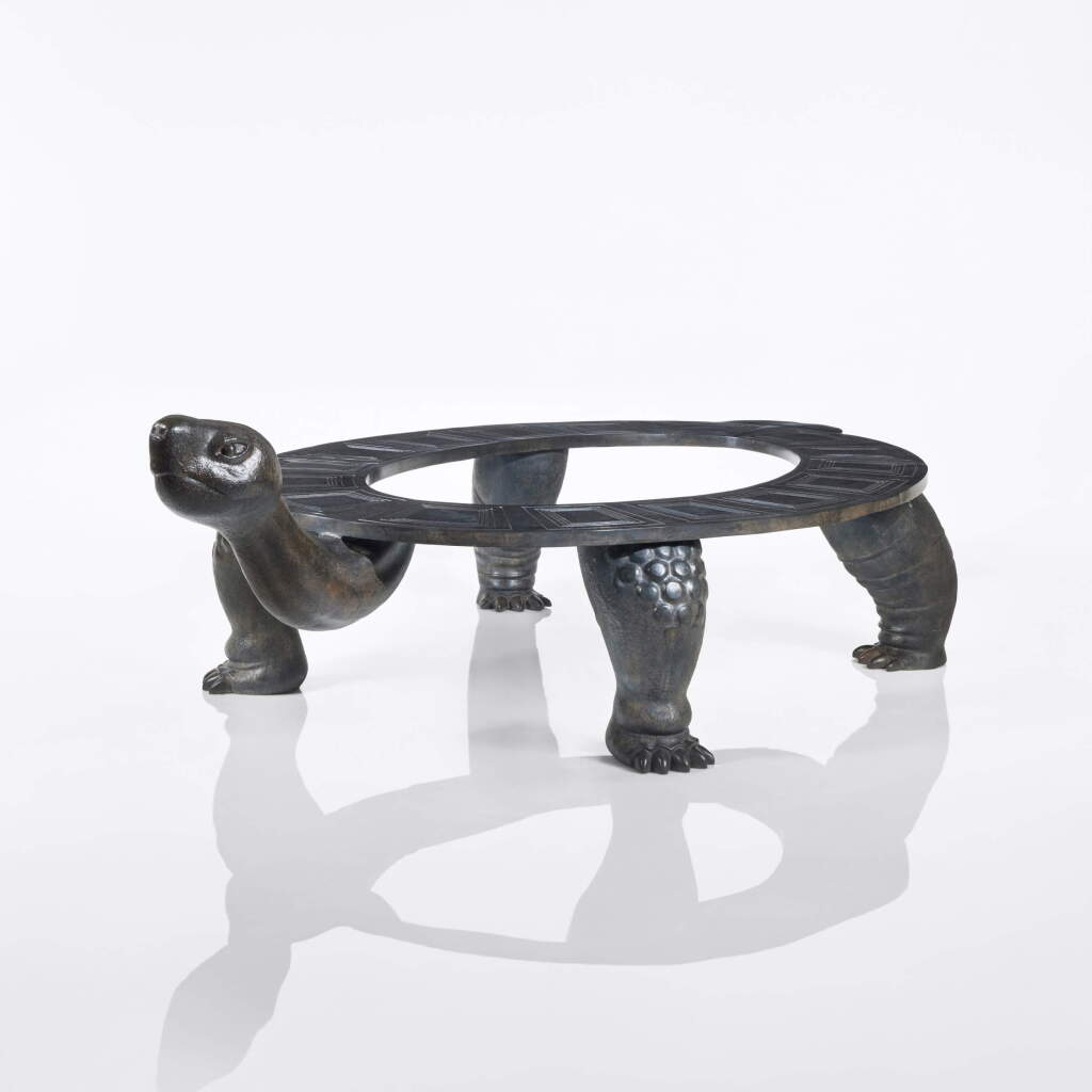 View full screen - View 1 of Lot 34. Turtle Bench.