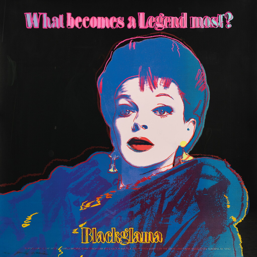 View full screen - View 1 of Lot 173. ANDY WARHOL | BLACKGLAMA (JUDY GARLAND) (F. & S. II.351).