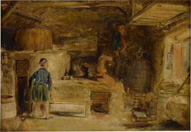 View full screen - View 1 of Lot 34. Sketch for "A Whisky Still at Lochgilphead".