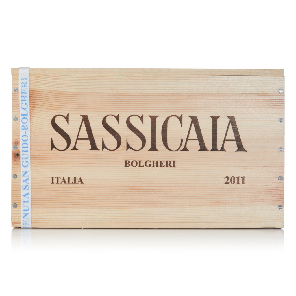 View full screen - View 1 of Lot 263. Sassicaia 2011 (6 BT).