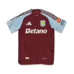 Lucas Digne 2024 Aston Villa 'Champions League' Match Worn Shirt