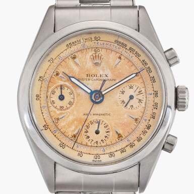 View full screen - View 1 of Lot 41. Reference 6234 'Pre-Daytona' | A stainless steel chronograph wristwatch, Circa 1956.