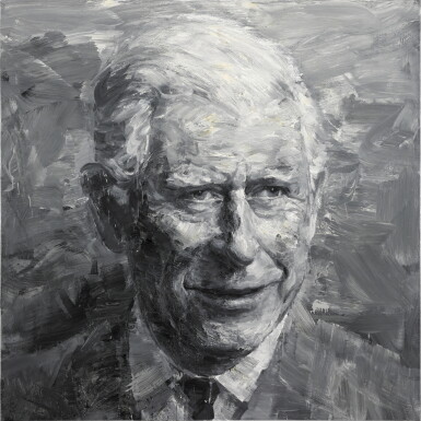 View full screen - View 1 of Lot 48. Portrait du Prince Charles de Galles.