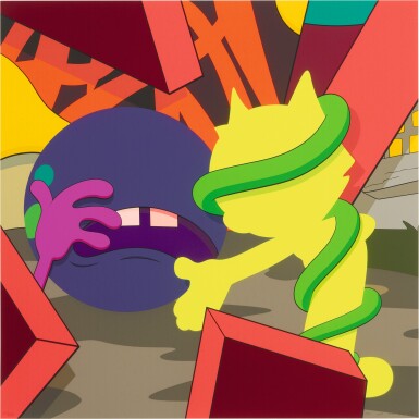 View full screen - View 1 of Lot 243. KAWS | PRESENTING THE PAST.