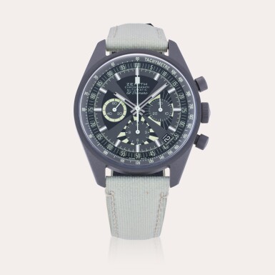 View full screen - View 1 of Lot 215. Reference A386 El Primero Chronomaster Revival 'SJX Poker Chip' | A limited edition titanium automatic chronograph wristwatch with date, Circa 2022.