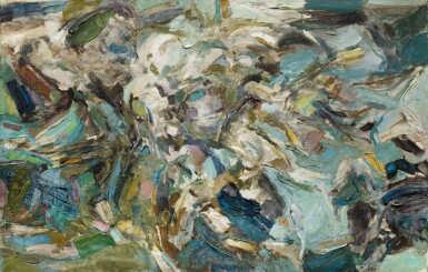 View full screen - View 1 of Lot 10. SHAFIC ABBOUD | BLEUS ROMPUS (BROKEN BLUE), N°91.