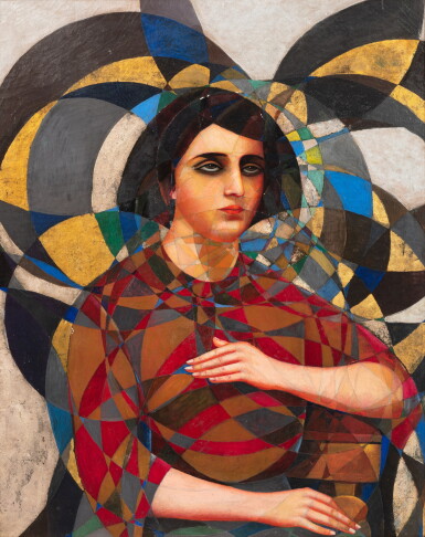 View full screen - View 1 of Lot 41. Spherical Portrait of Maria Kwilecka.